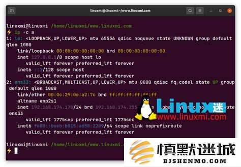 linux系统中如何快速查看本机的ip地址和相关命令