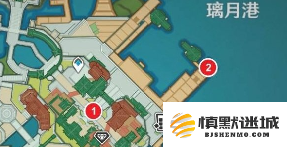 原神5.3海灯节烟花筒在哪里