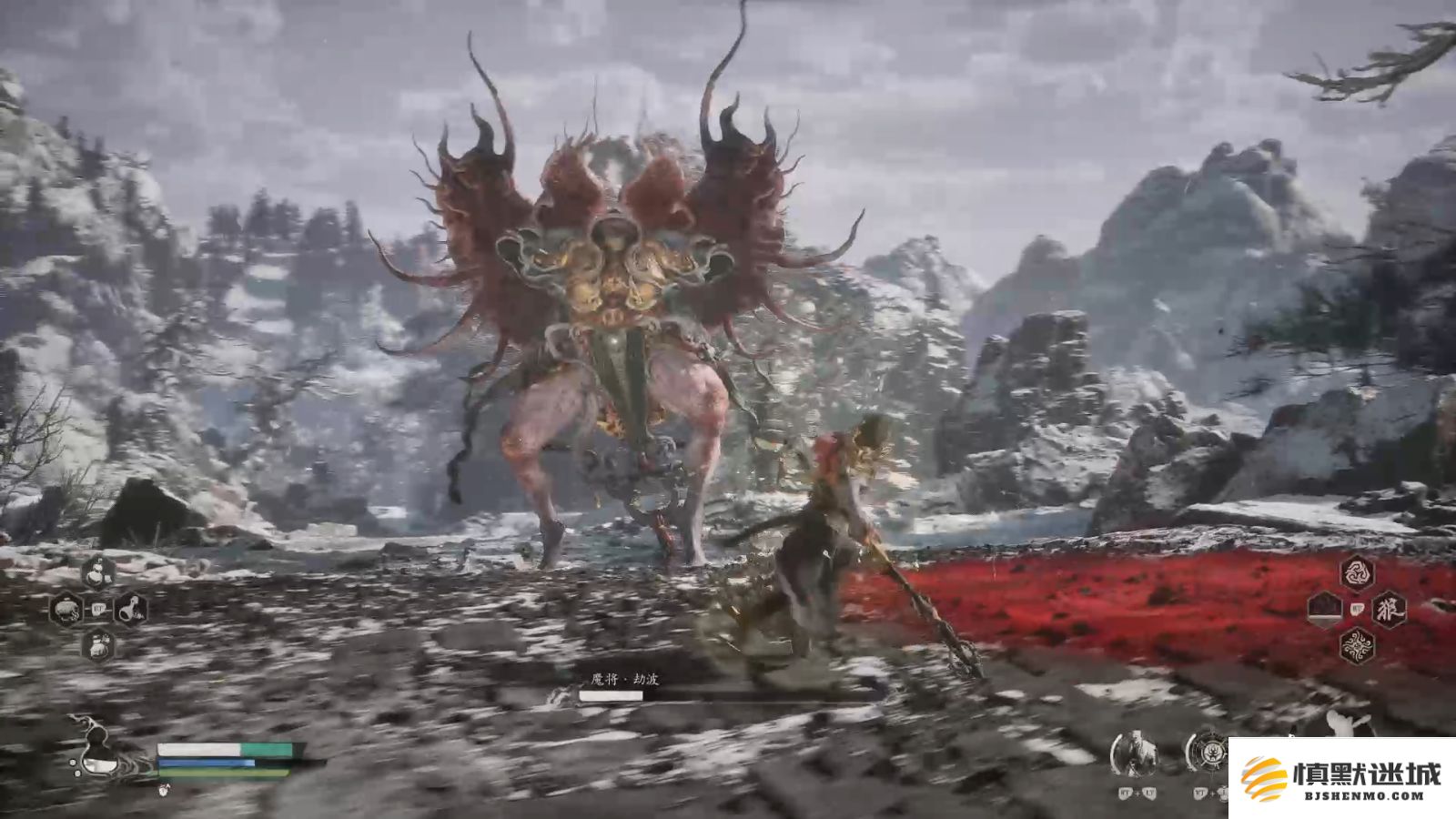 黑神话悟空魔将劫波在哪里打
