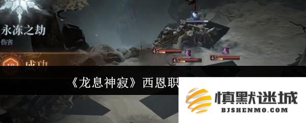 《龙息神寂》中的西恩职业定位技巧与方法探讨