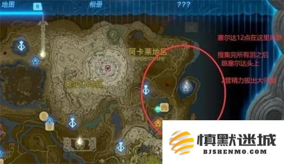 塞尔达传说王国之泪龙之泪在哪里