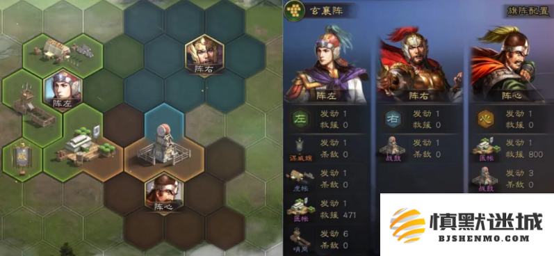 三国志战略版玄襄阵怎么配队