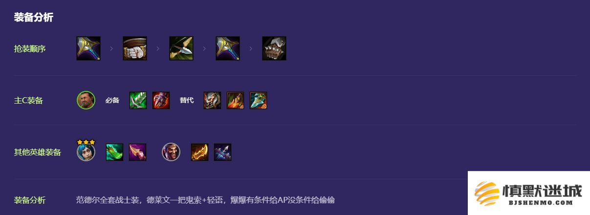金铲铲之战哪些英雄强化厉害