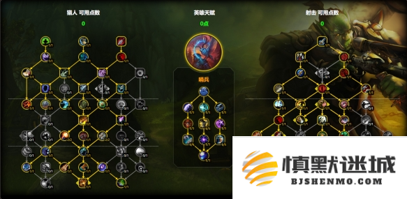 魔兽世界射击猎天赋怎么加点
