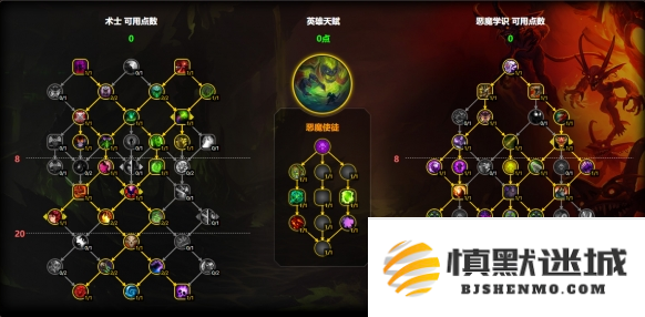 魔兽世界恶魔术天赋怎么加点