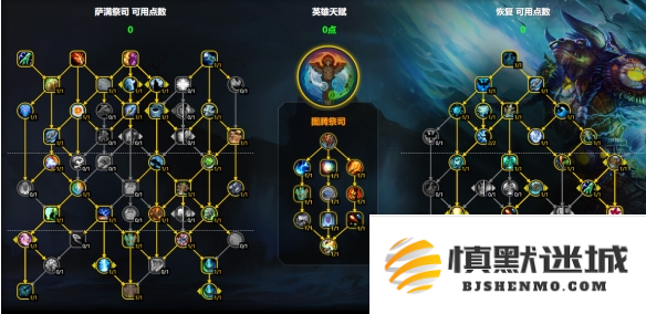 魔兽世界奶萨天赋怎么加点