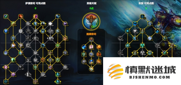 魔兽世界奶萨天赋怎么加点