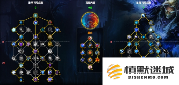 魔兽世界冰法天赋怎么加点