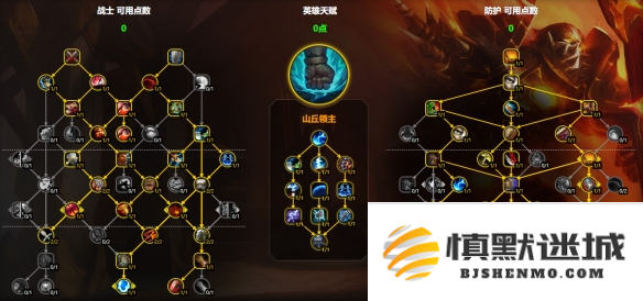 魔兽世界防战天赋怎么加点