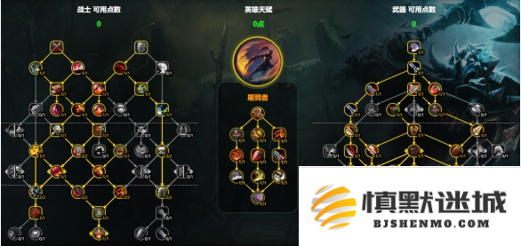魔兽世界武器战天赋怎么加点