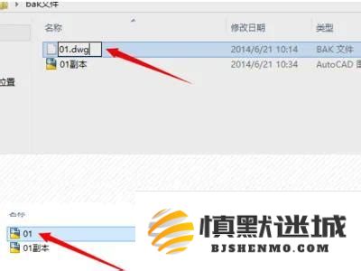 将bak文件后缀更改为dwg格式后仍无法打开，是否需要其他步骤或方法？