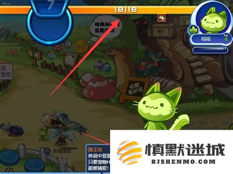 在洛克王国中，喵喵的进化地点究竟在哪里，如何完成进化流程