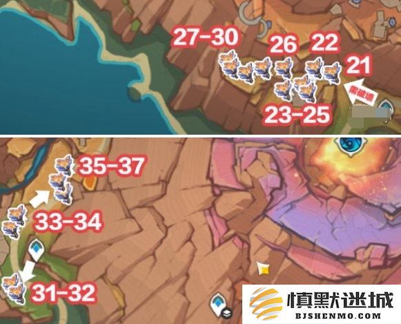 原神云岩裂叶怎么采