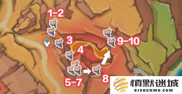 原神云岩裂叶怎么采