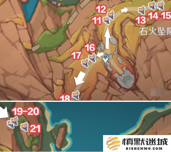 原神云岩裂叶怎么采