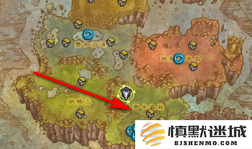 魔兽世界黑风湖在哪里