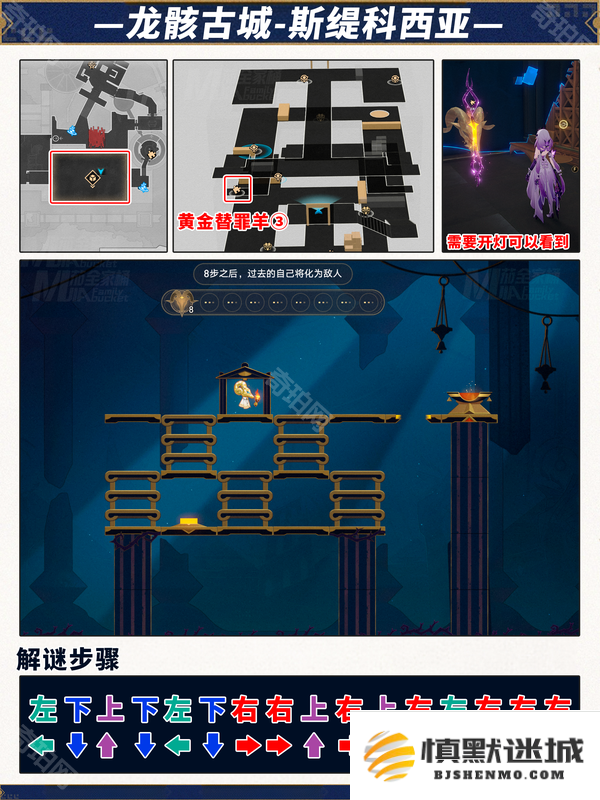 崩坏星穹铁道3.2黄金替罪羊怎么过-3.2版本6个黄金替罪羊解谜攻略