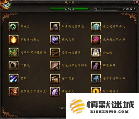 魔兽世界经典玩具道具详解，揭秘那些令人惊艳的实用物品汇总