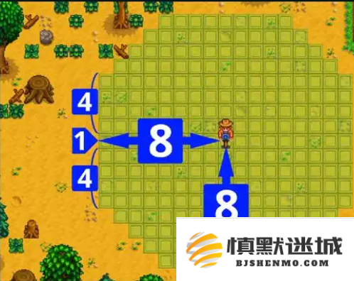 星露谷物语稻草人保护范围是多少