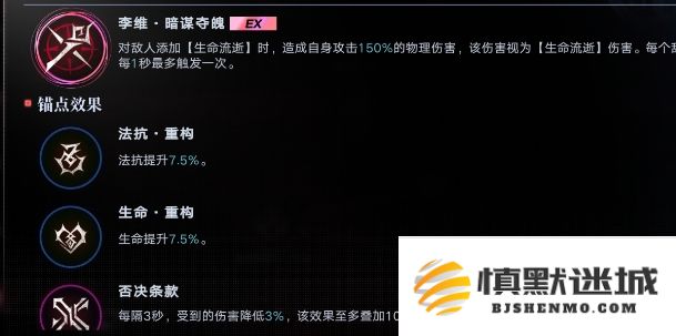 无期迷途李维角色重构与加点方案建议全面指南