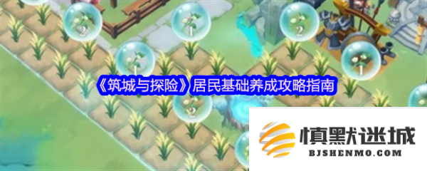 打造与培养探险居民的基础攻略指南：筑城与探险居民的养成之路全攻略