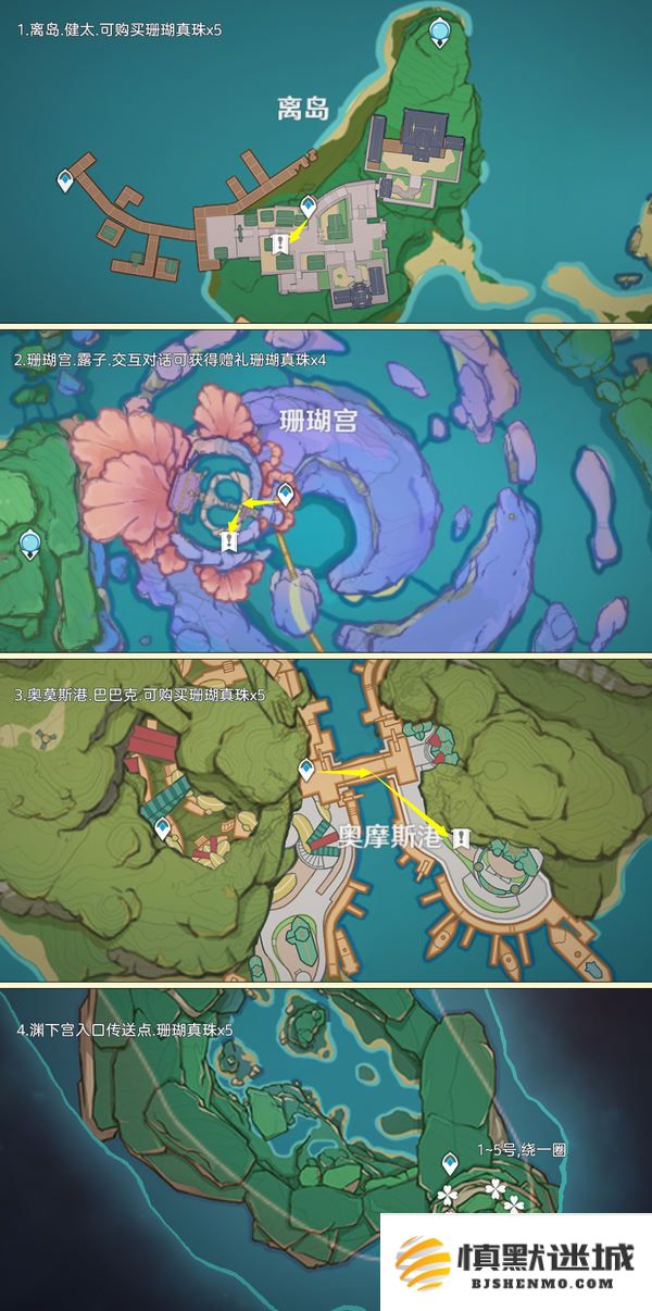 如何在原神中找到五郎的珊瑚真珠地点与详细攻略分享